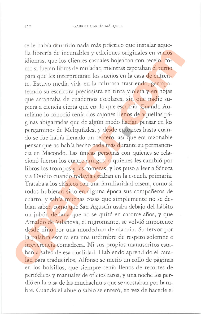 Cien años de soledad de Gabriel García Márquez - Página 452