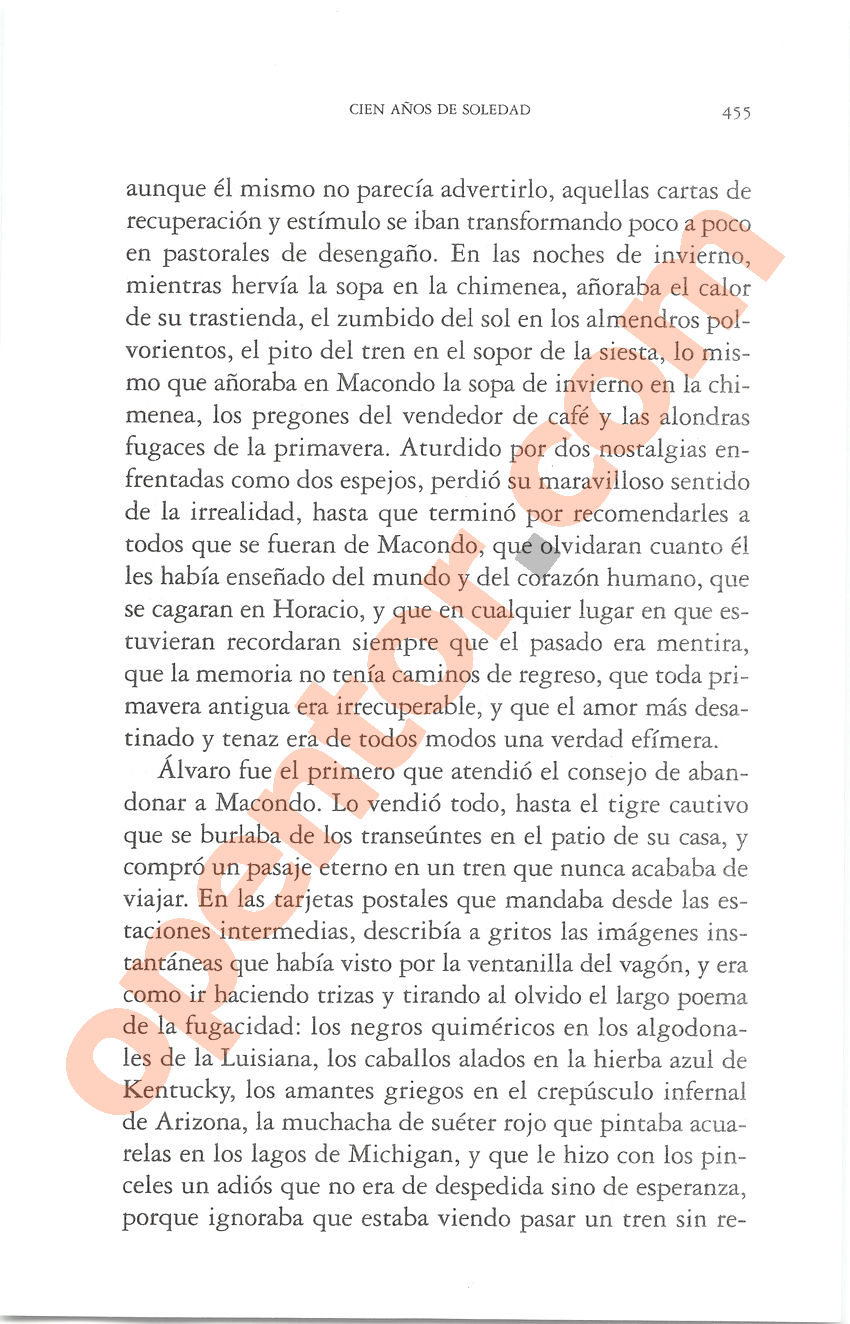 Cien años de soledad de Gabriel García Márquez - Página 455