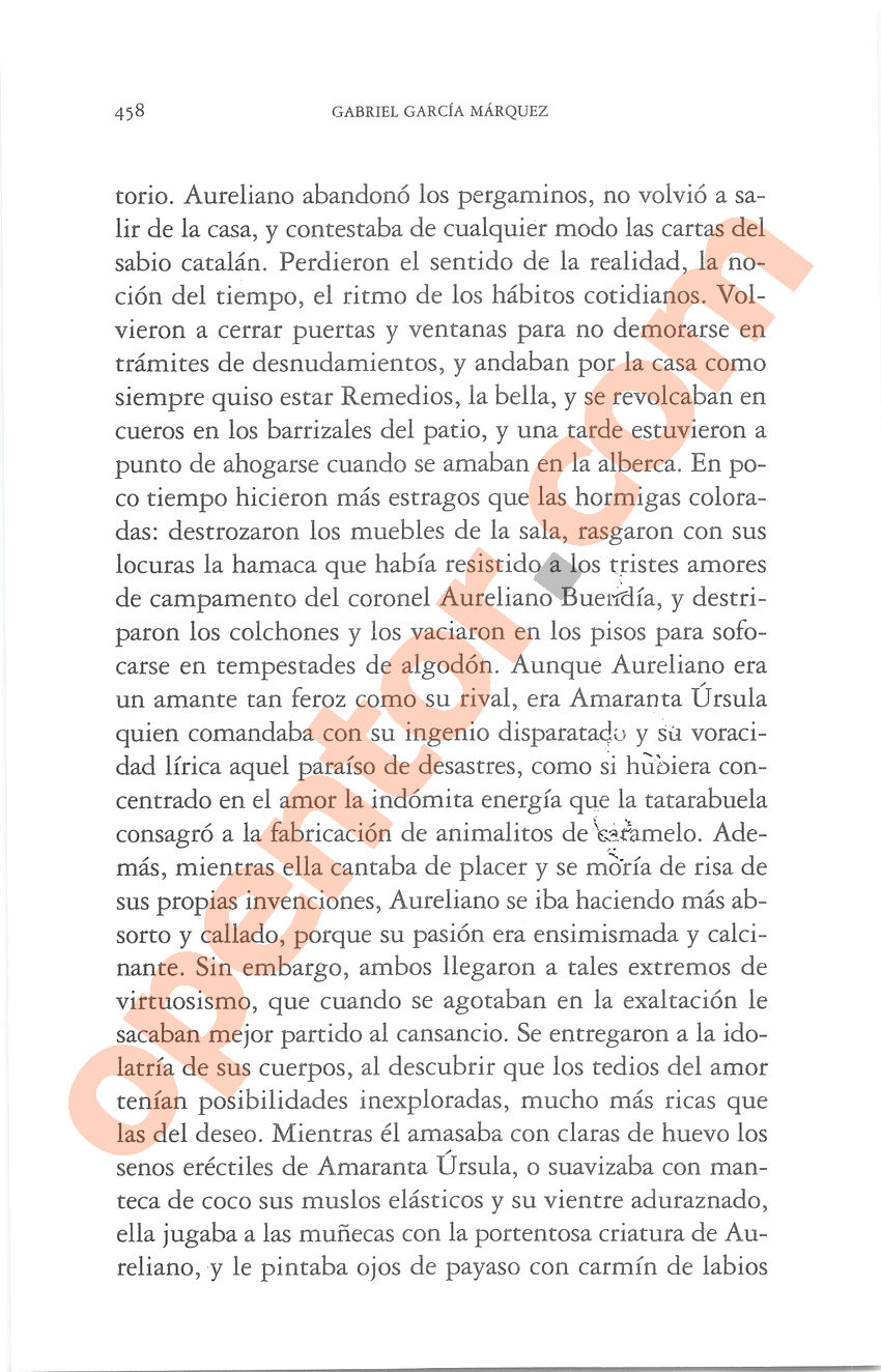 Cien años de soledad de Gabriel García Márquez - Página 458