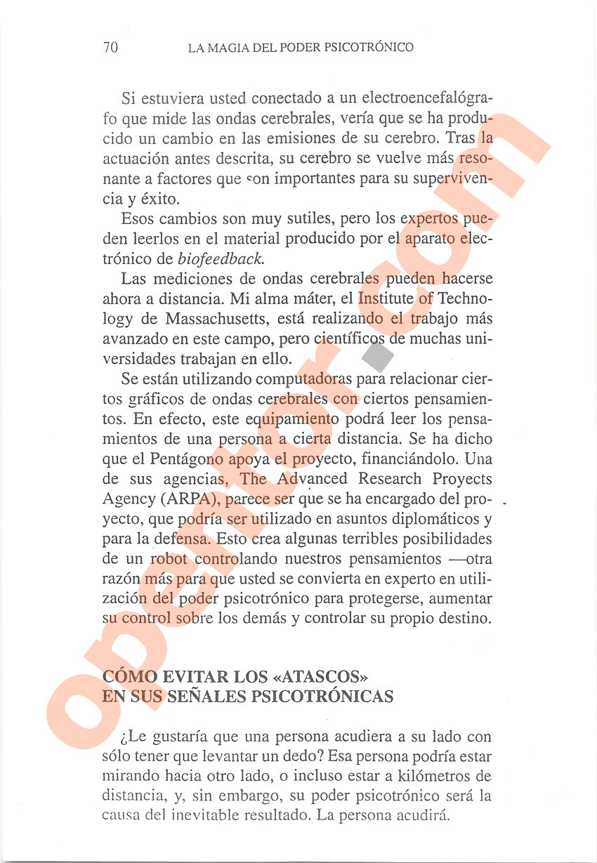 Robert Stone y La magia del poder psicotrónico - Página 70