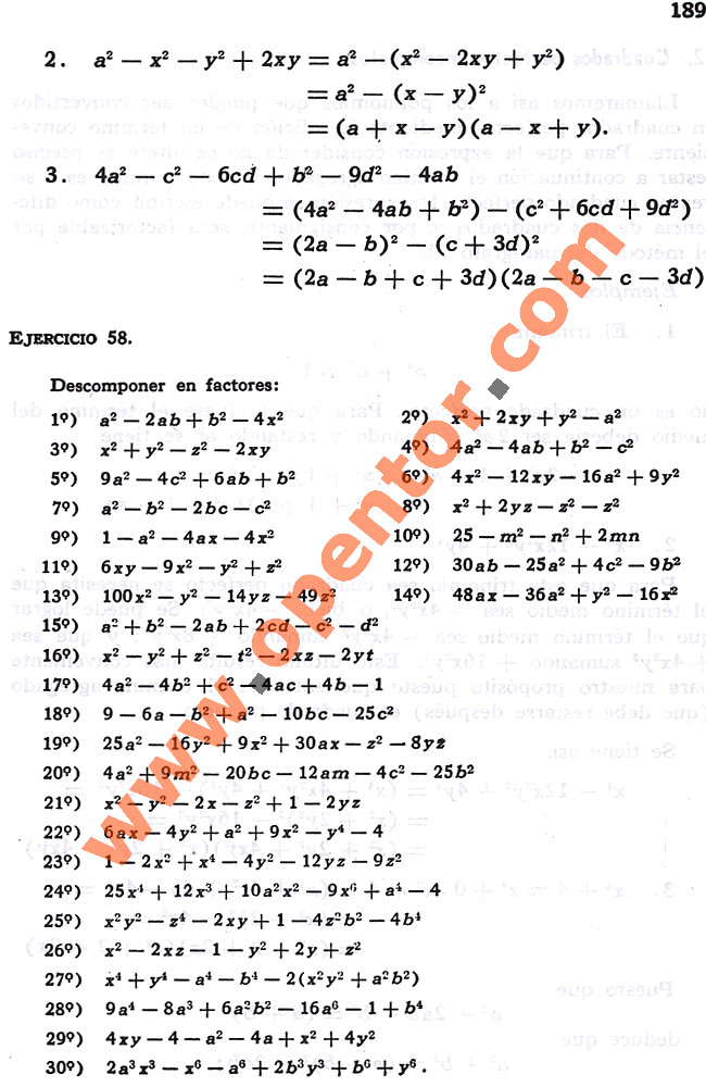 algebra de mancil tomo 1 ejercicio 40